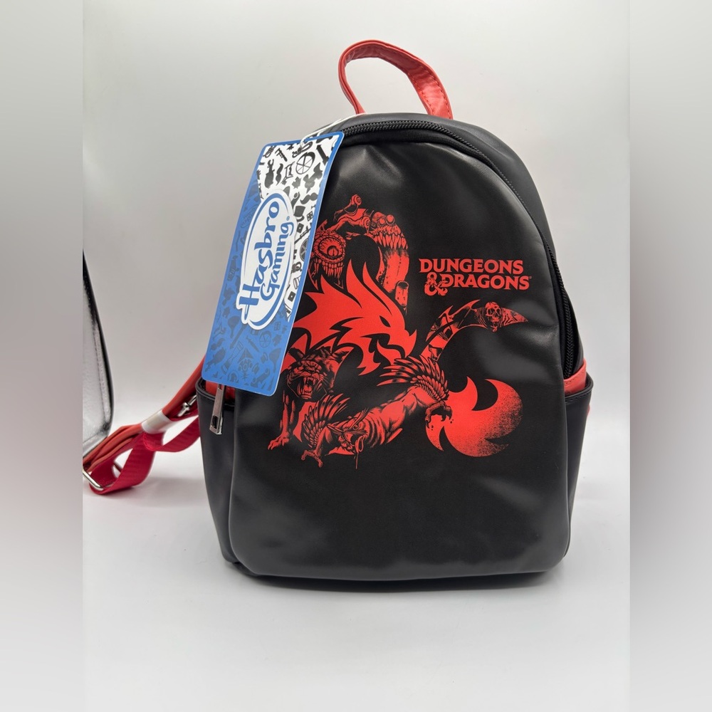 NWT FUN.com Exclusive Dungeons & Dragons Logo Mini Backpack FUN5083 Hasbro